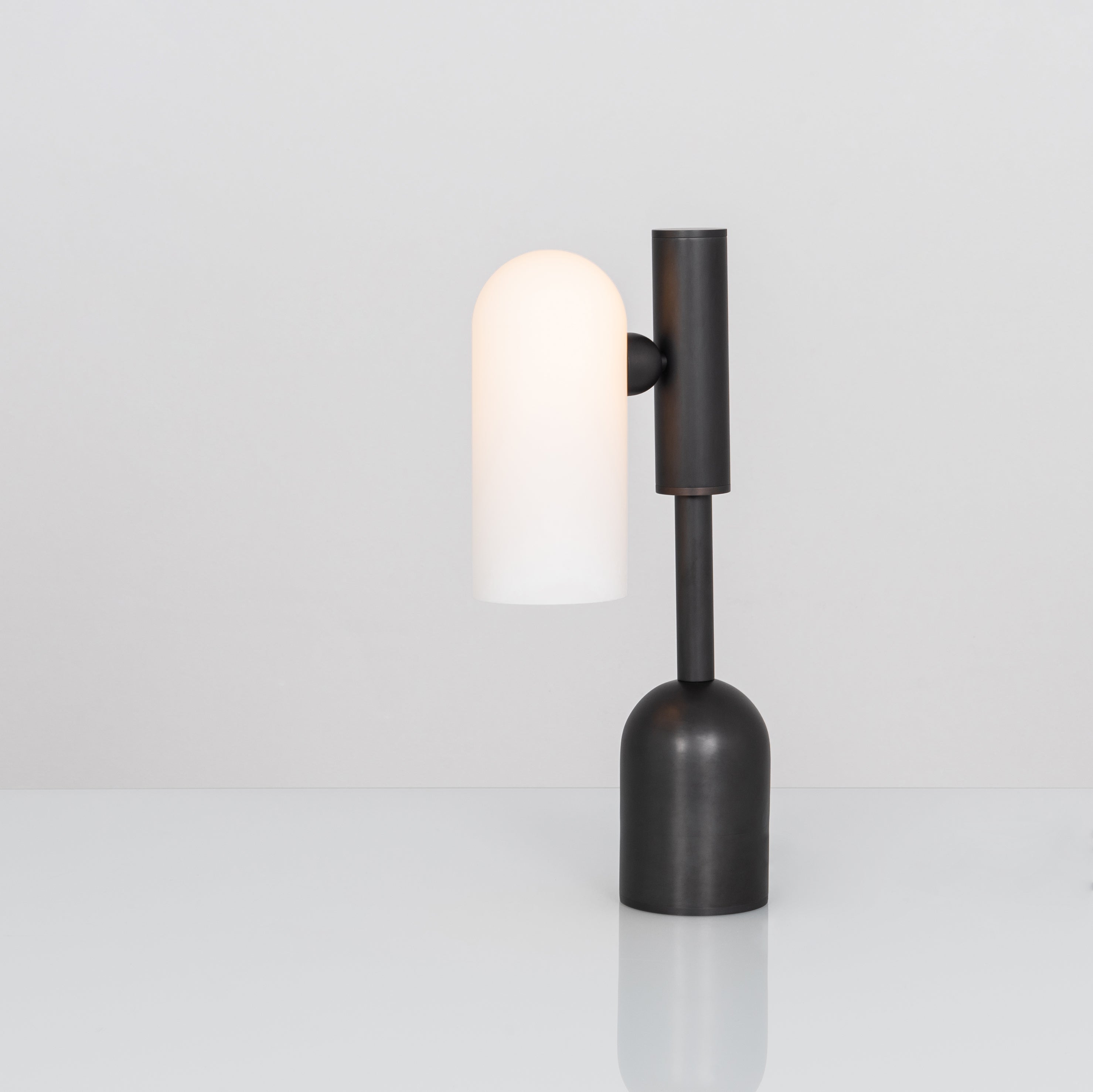 Schwung Odyssey 1 Table Lamp - Opal Mat Glass