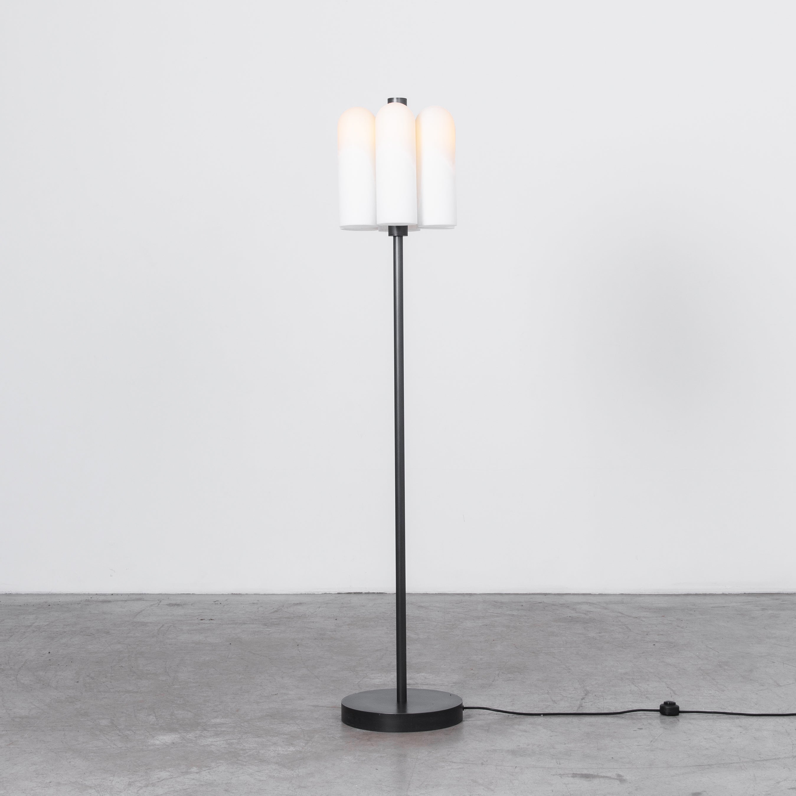 Schwung Odyssey 6 Floor Lamp - Opal Mat Glass