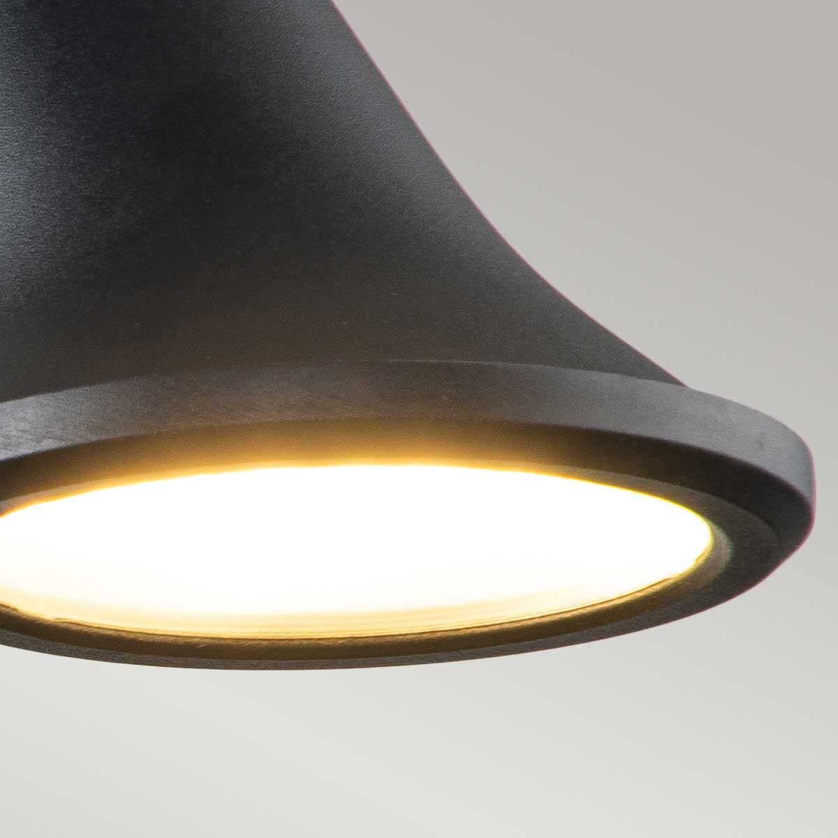 Elstead Selma LED Sign Light - Black