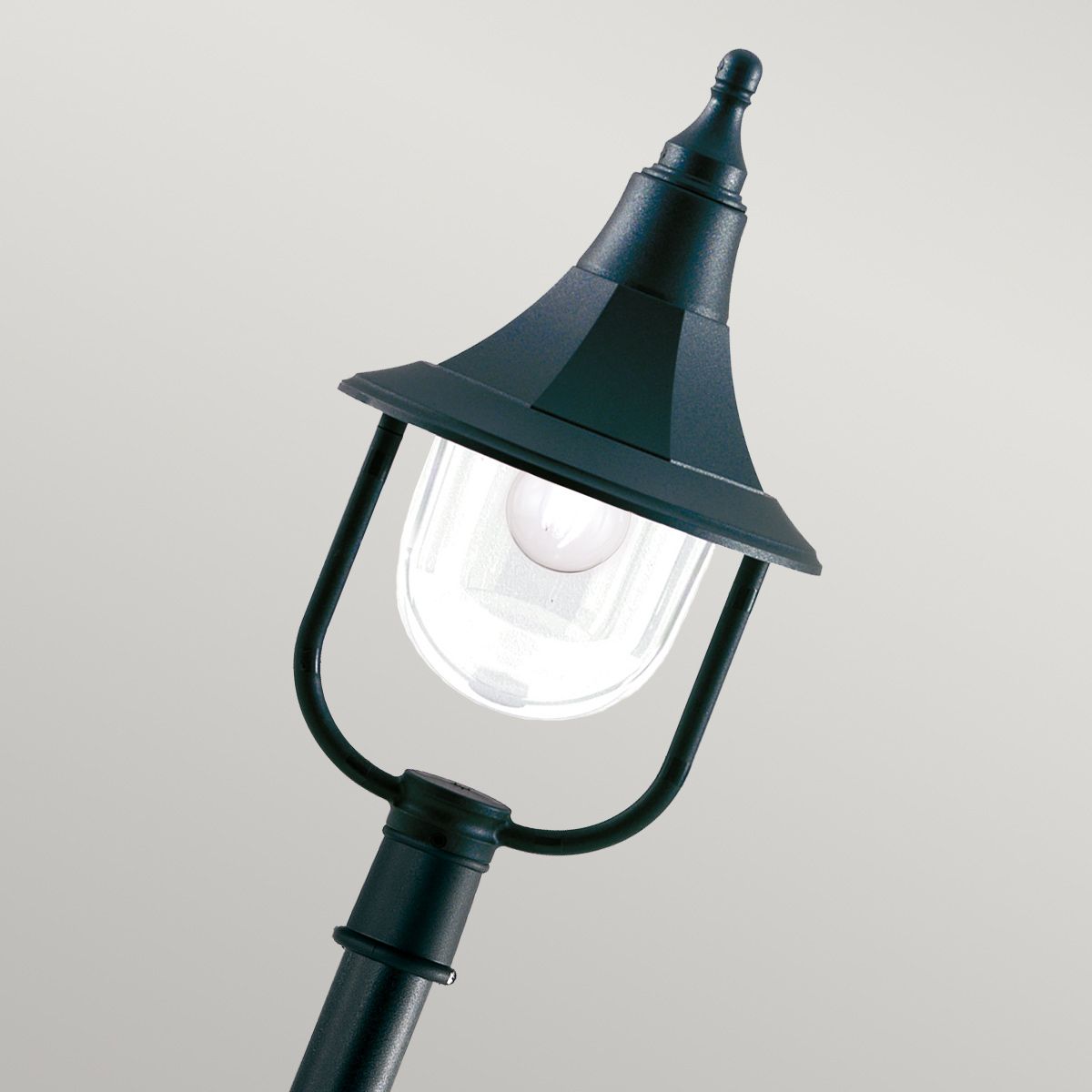 Elstead Shannon Single Pillar - Black