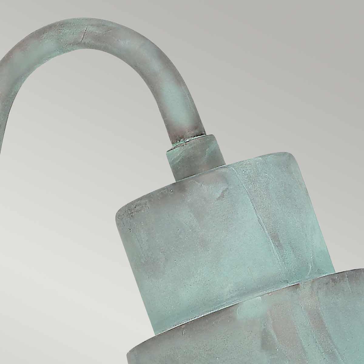 Elstead Sheldon Single Wall Lantern - Verdigris