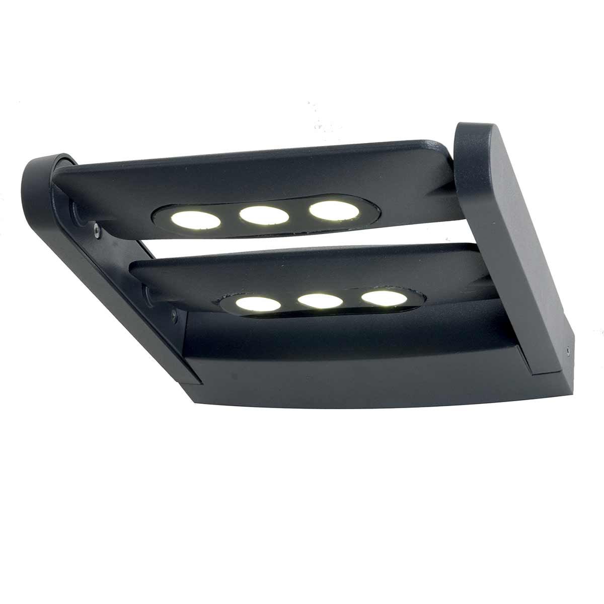 Elstead Sigmund 6 Light Wall Light - Graphite