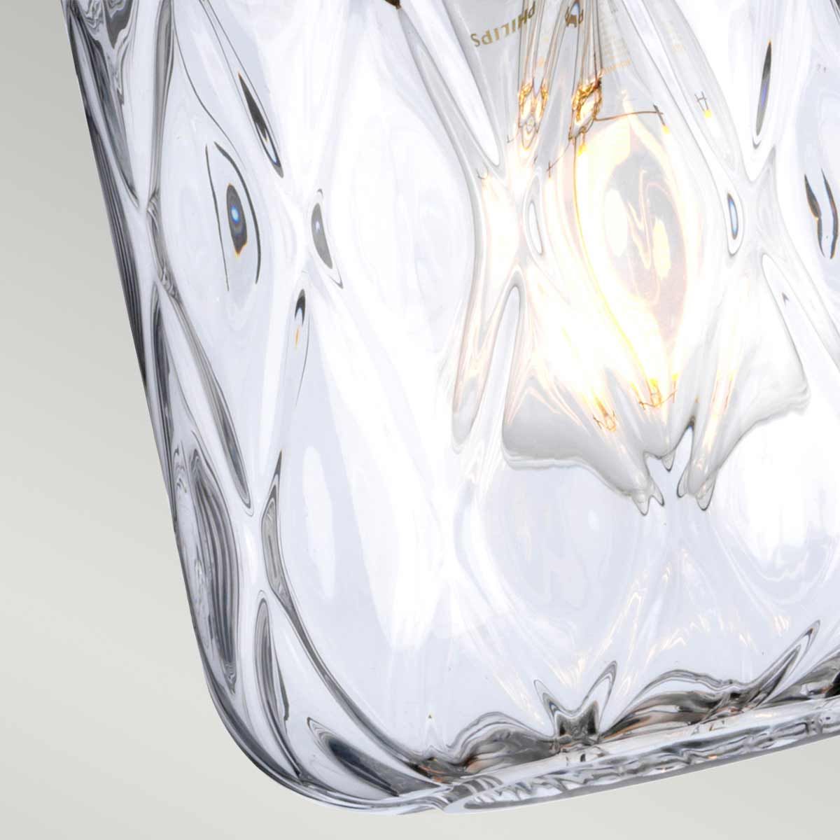 Elstead Sola Single Pendant - Polished Nickel