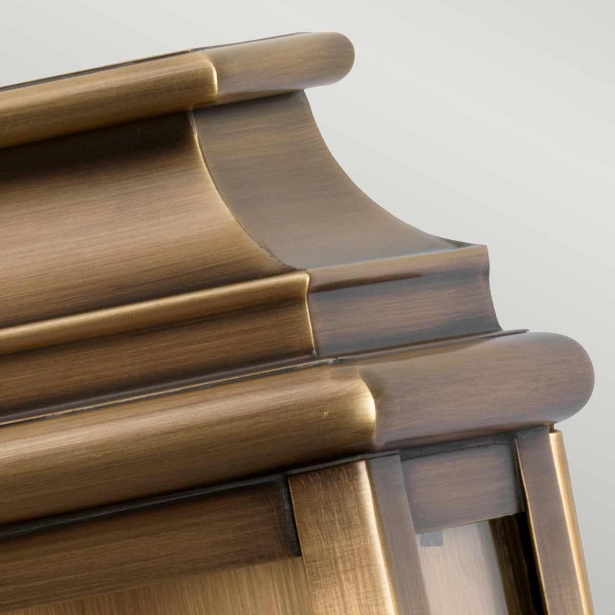 Elstead St Martins Single Wall Lantern - Aged Brass