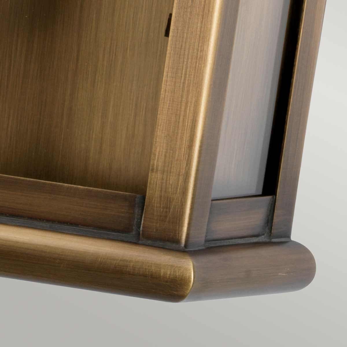 Elstead St Martins Single Wall Lantern - Aged Brass