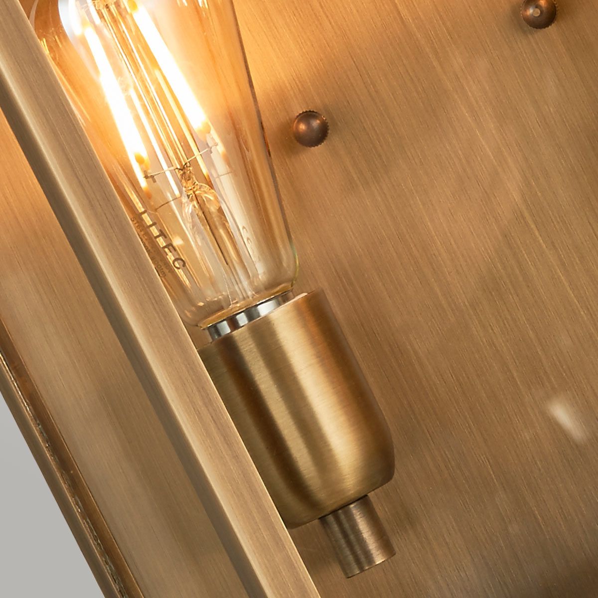 Elstead St Martins 2 Light Large Wall Lantern - Aged Brass