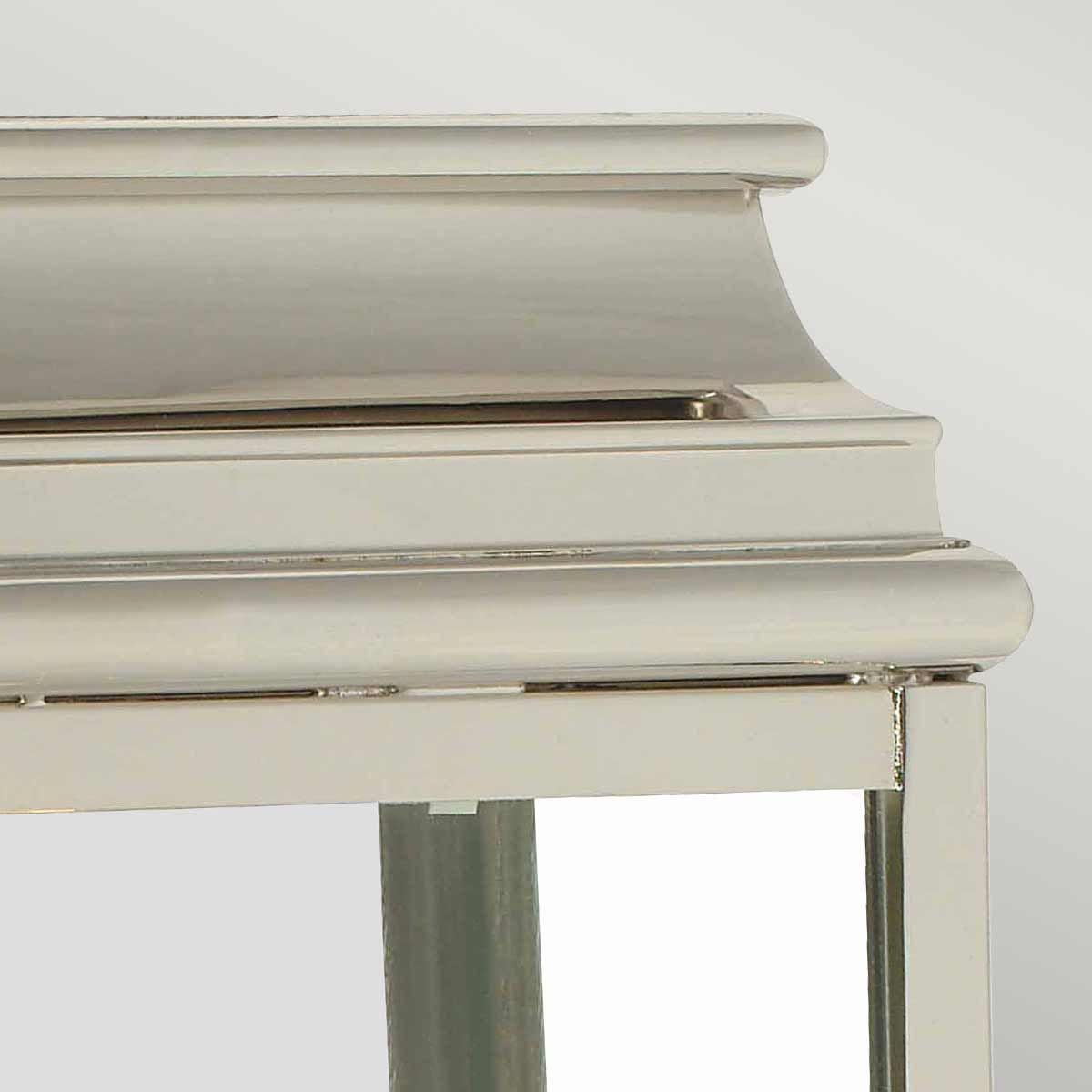 Elstead St Martins Single Wall Lantern - Polished Nickel