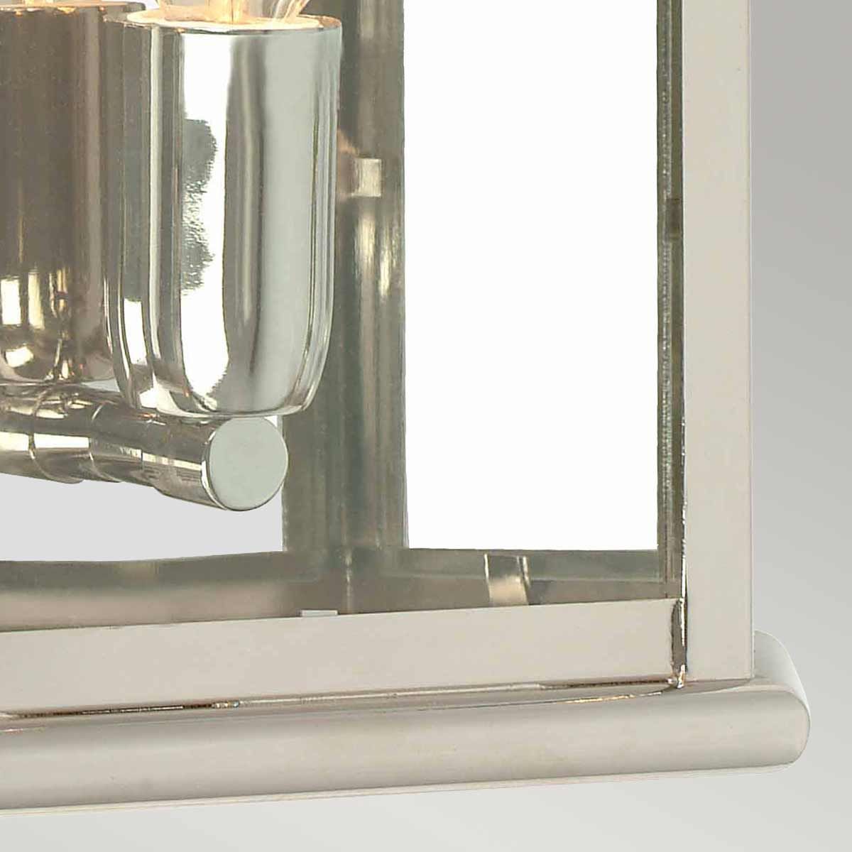 Elstead St Martins Single Wall Lantern - Polished Nickel