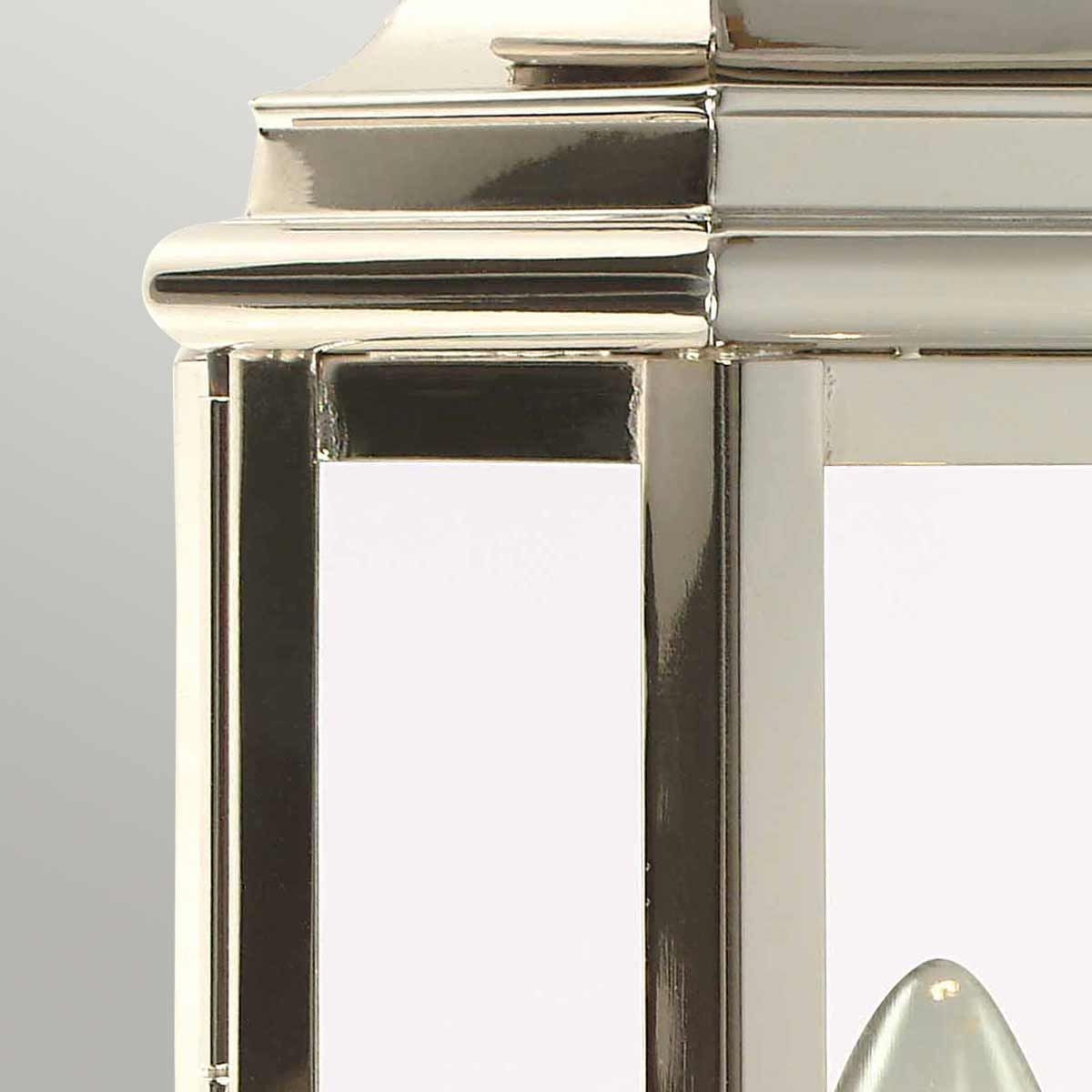 Elstead St Martins Single Wall Lantern - Polished Nickel