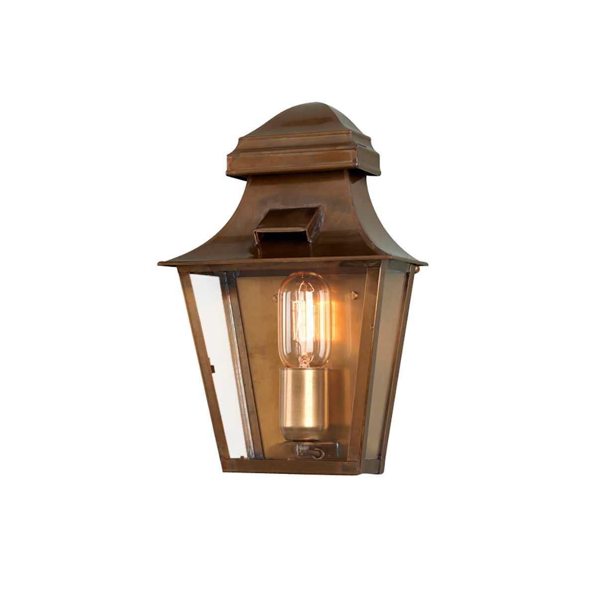 Elstead St Pauls Single Wall Lantern - Brass