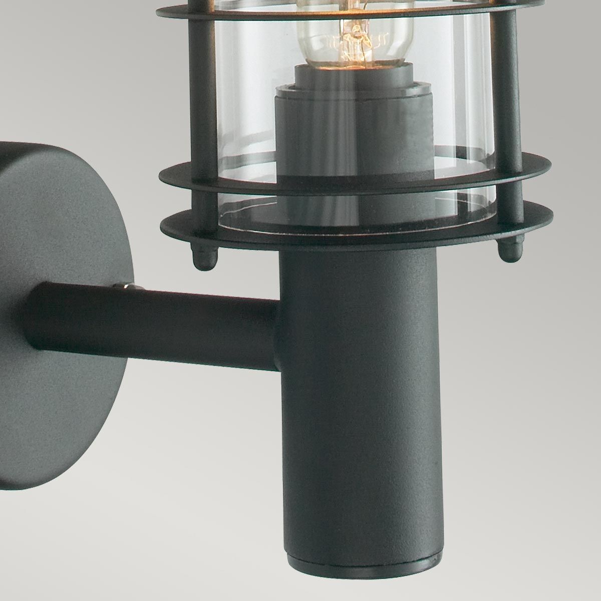 Norlys Stockholm Single Wall Lantern - Black