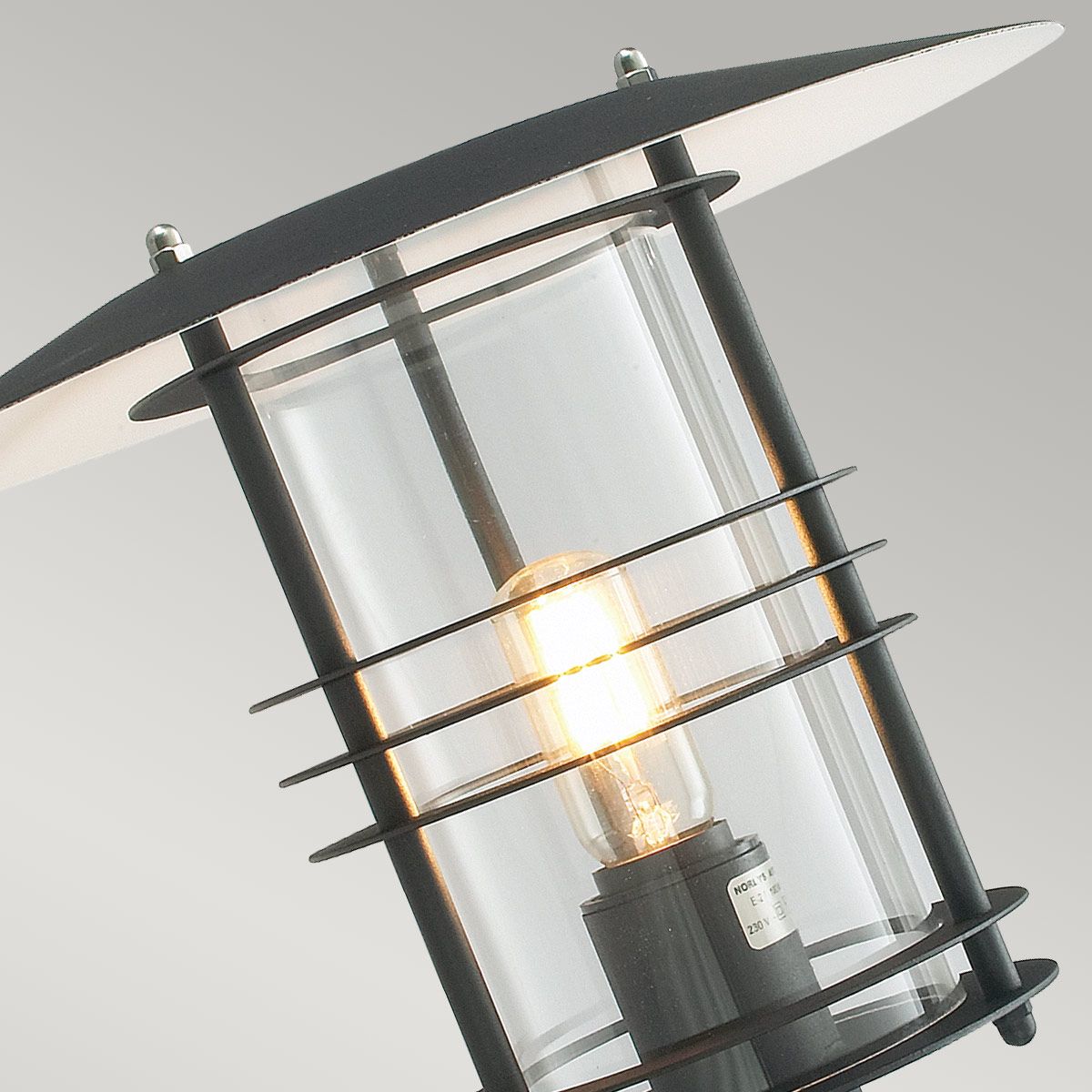 Norlys Stockholm Grande Single Wall Lantern - Black