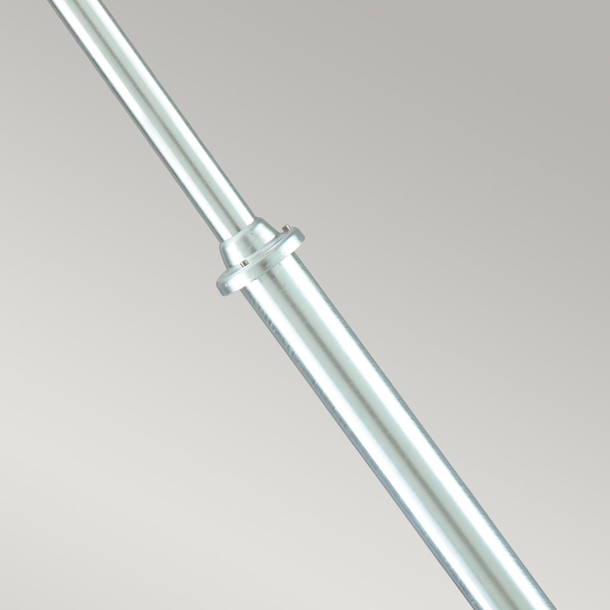 Norlys Stockholm Grande Single Lamp Post - Galvanised