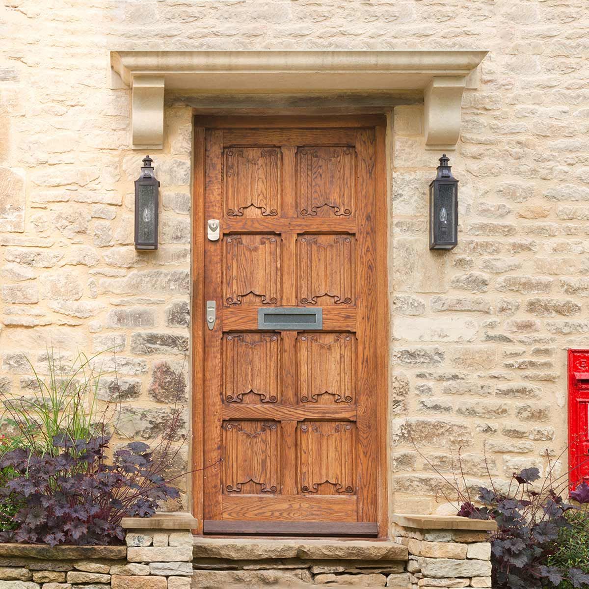 Elstead Stow Single Wall Lantern - Old Bronze