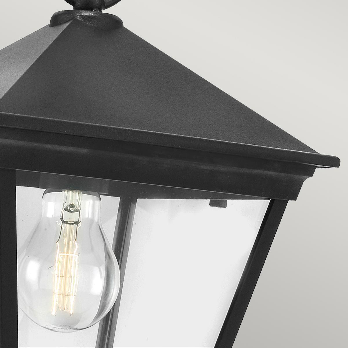 Norlys Turin Single Chain Lantern - Black