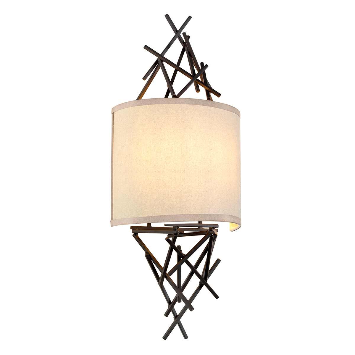 Elstead Taiko 2 Light Wall Light - Olde Bronze