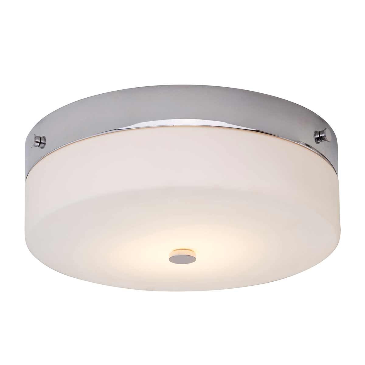 Elstead Tamar Single Large Bathroom Flush Fitting - Polished Chrome