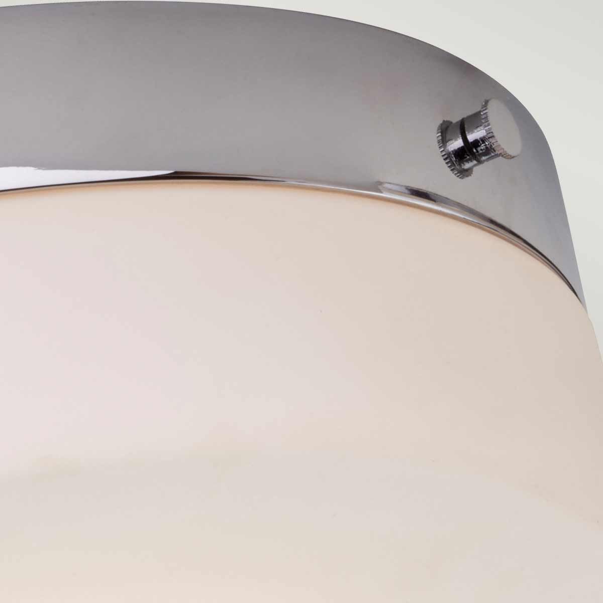Elstead Tamar Single Large Bathroom Flush Fitting - Polished Chrome