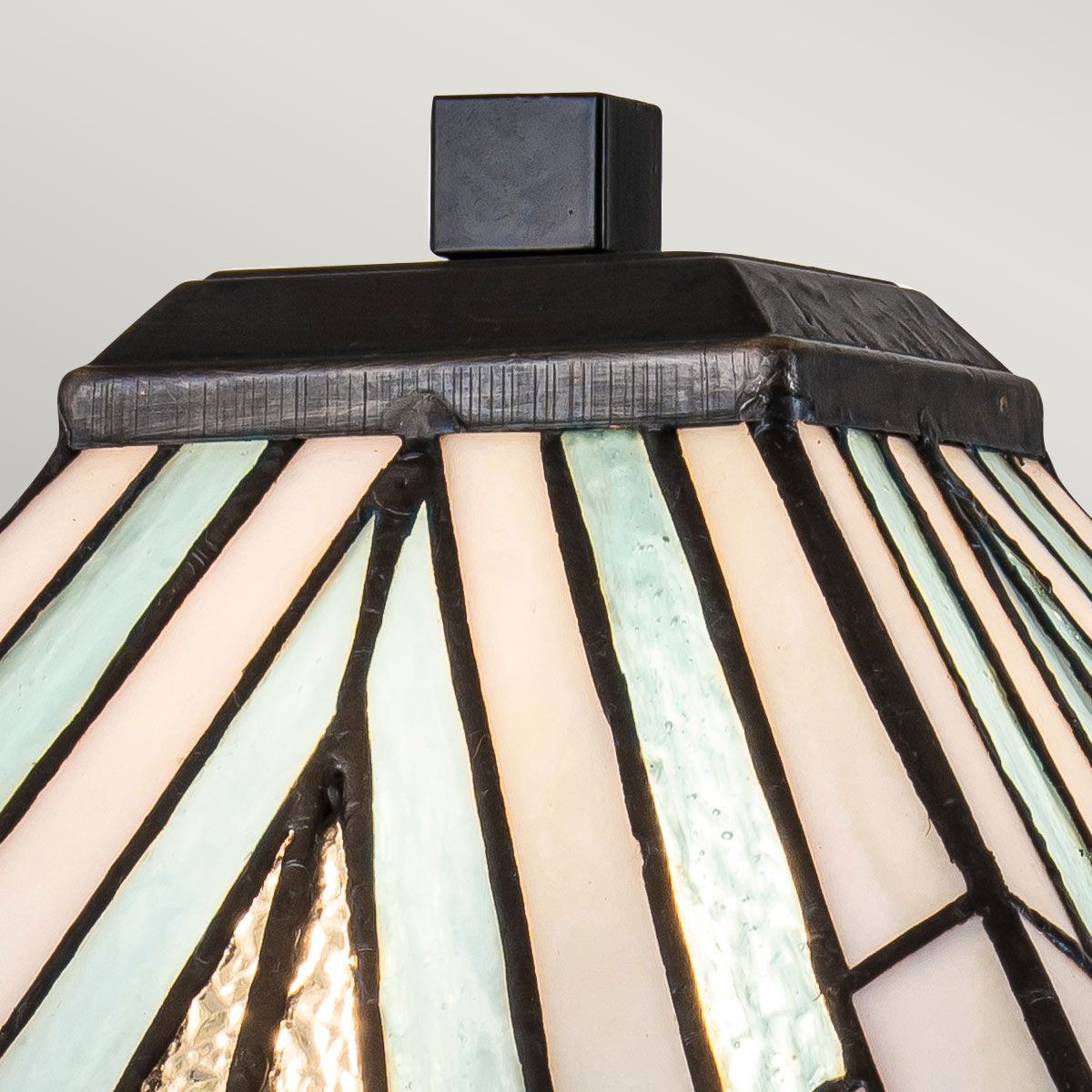 Elstead Alderley 1 Light Large Table Lamp - Vintage Bronze