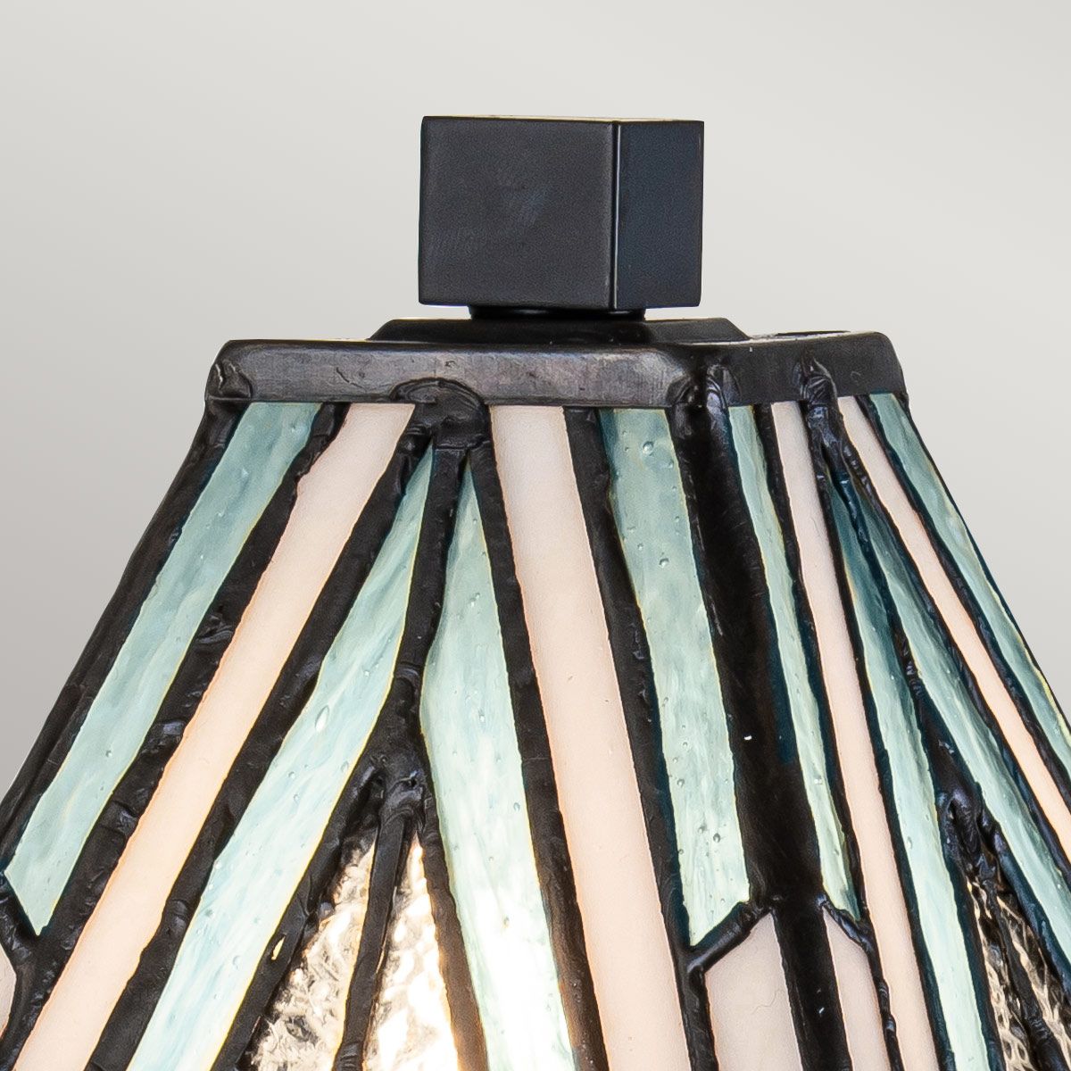 Elstead Alderley 1 Light Small Table Lamp - Vintage Bronze