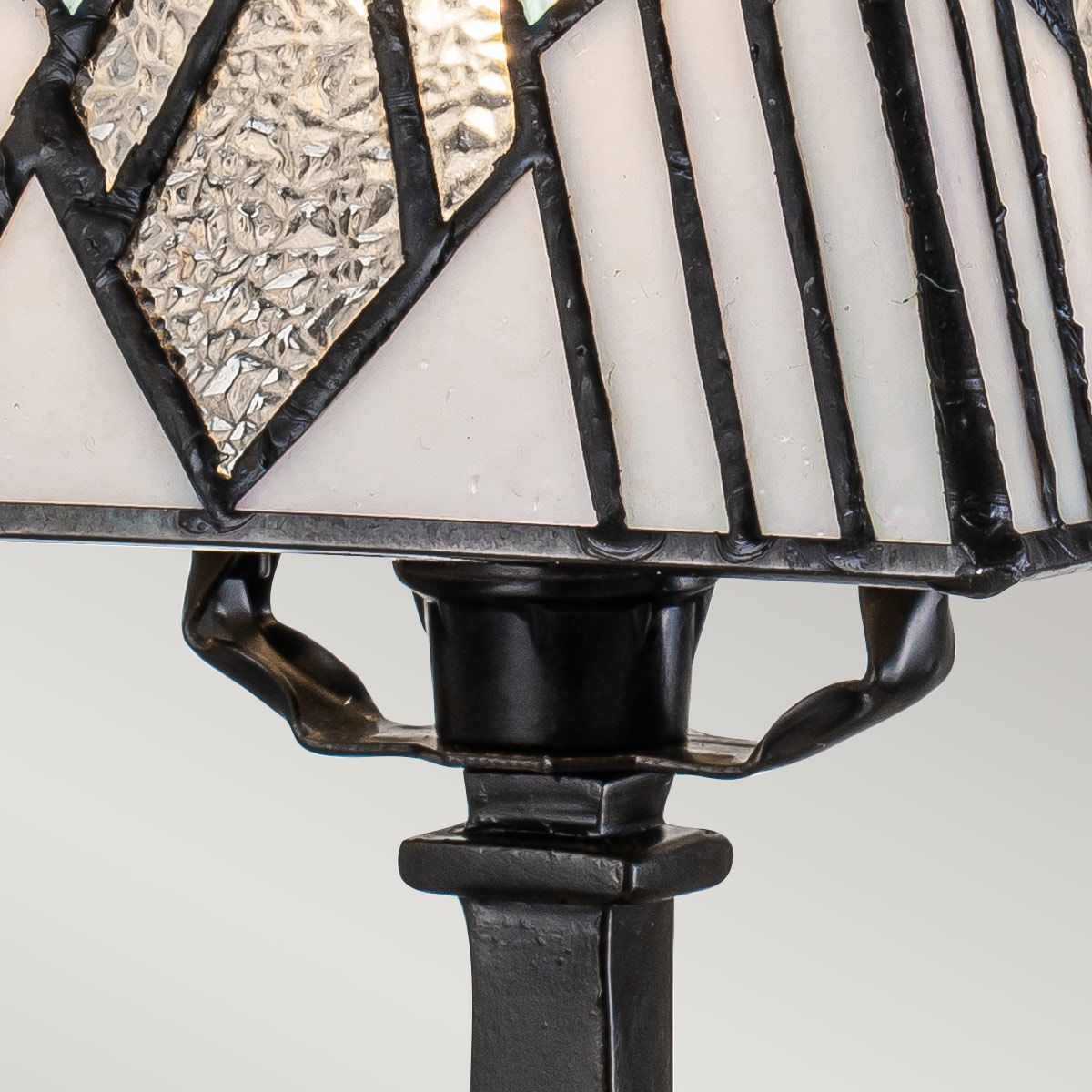 Elstead Alderley 1 Light Small Table Lamp - Vintage Bronze