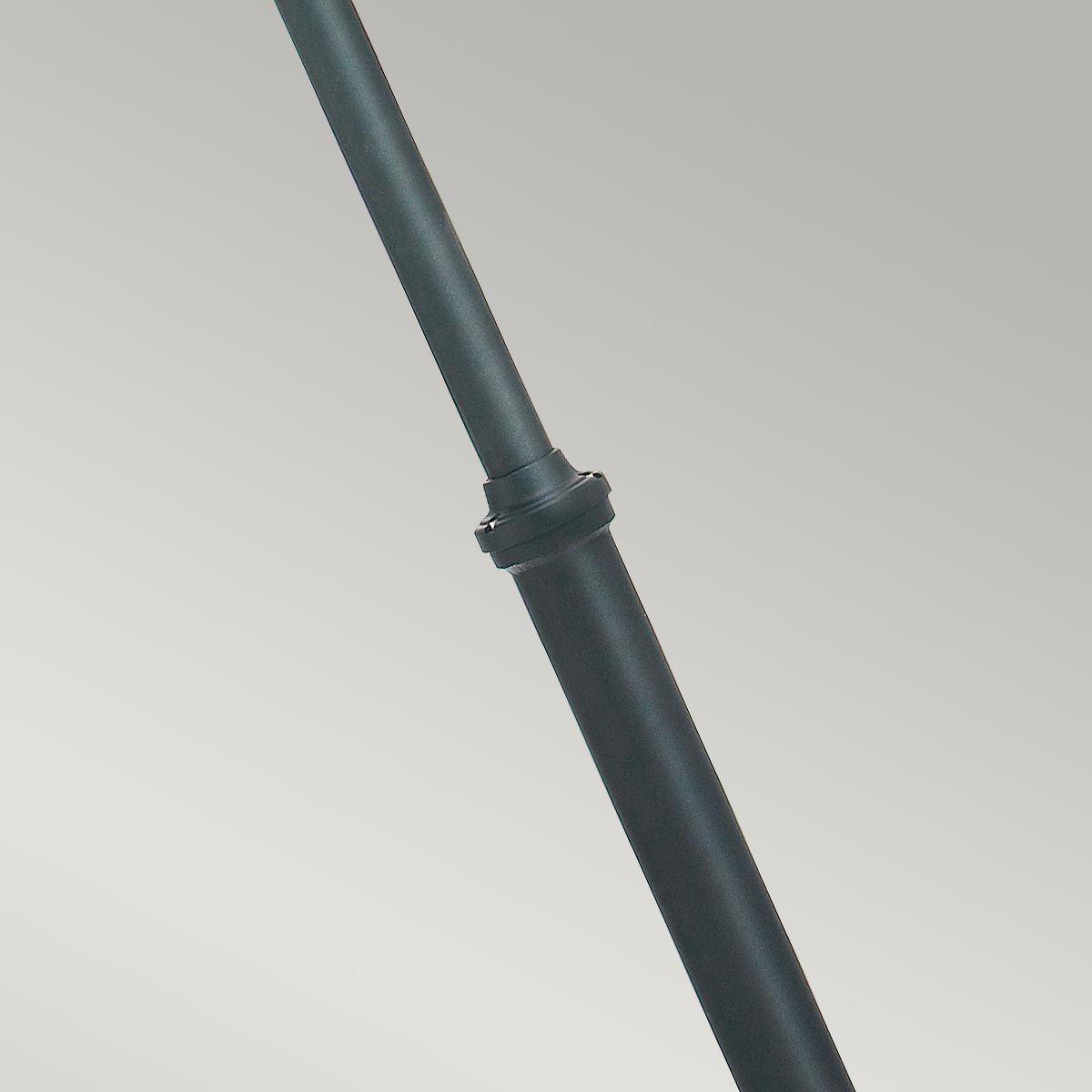 Norlys Turin Grande 2 Light Twin Lamp Post - Black