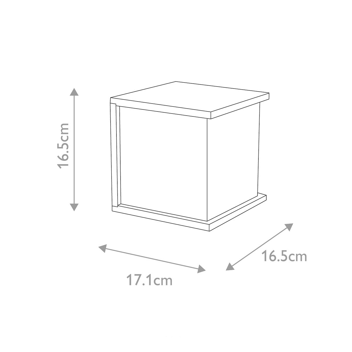 Elstead Torsten Single Wall Light - Dark Grey