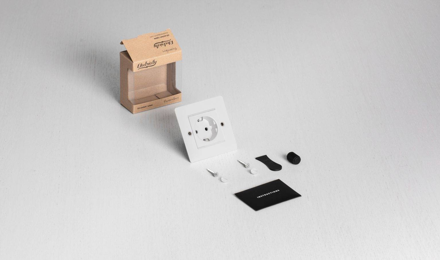 Buster + Punch 1G UK Plug Socket