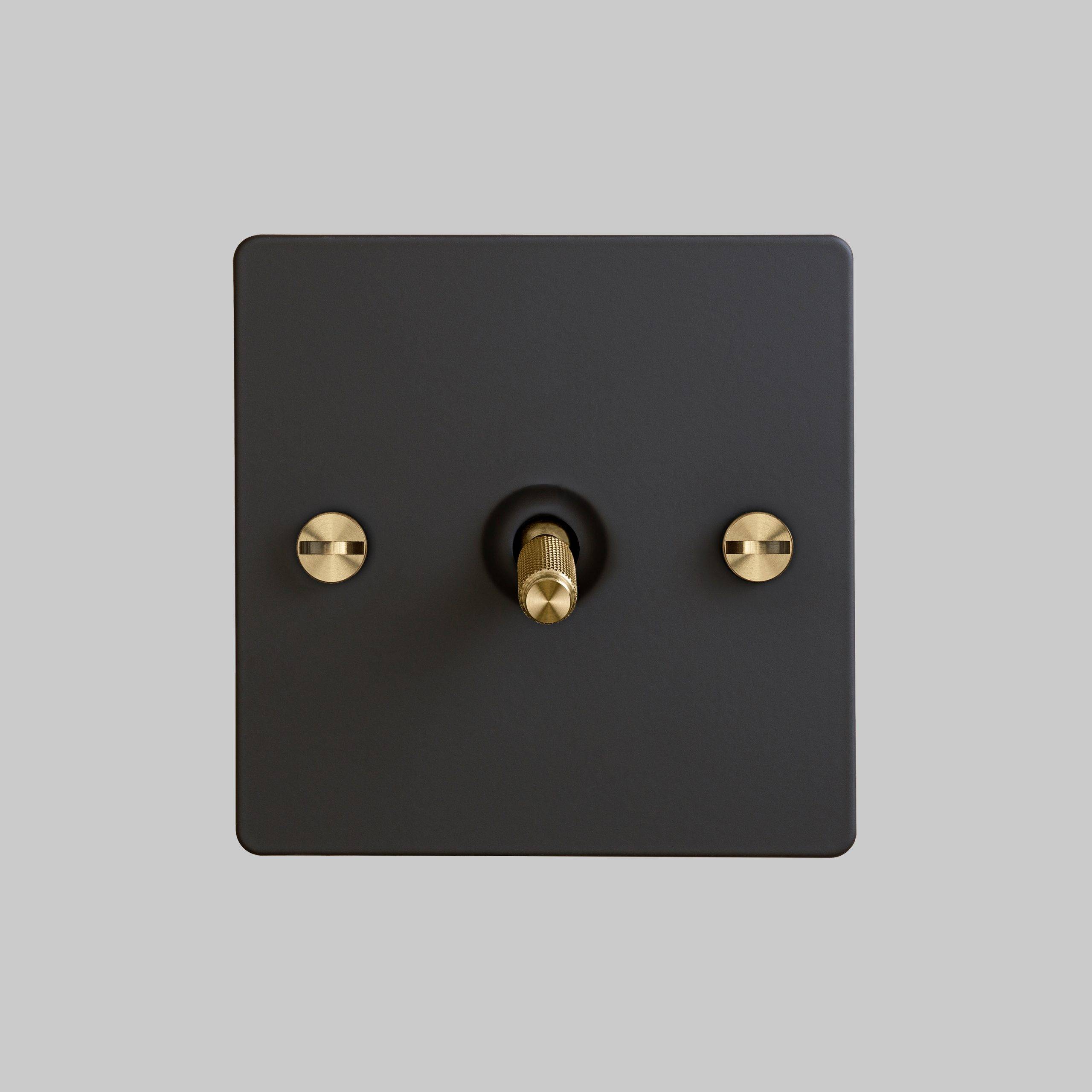 Buster + Punch 1G Toggle Intermediate 3-Way - Cross Knurl - Black