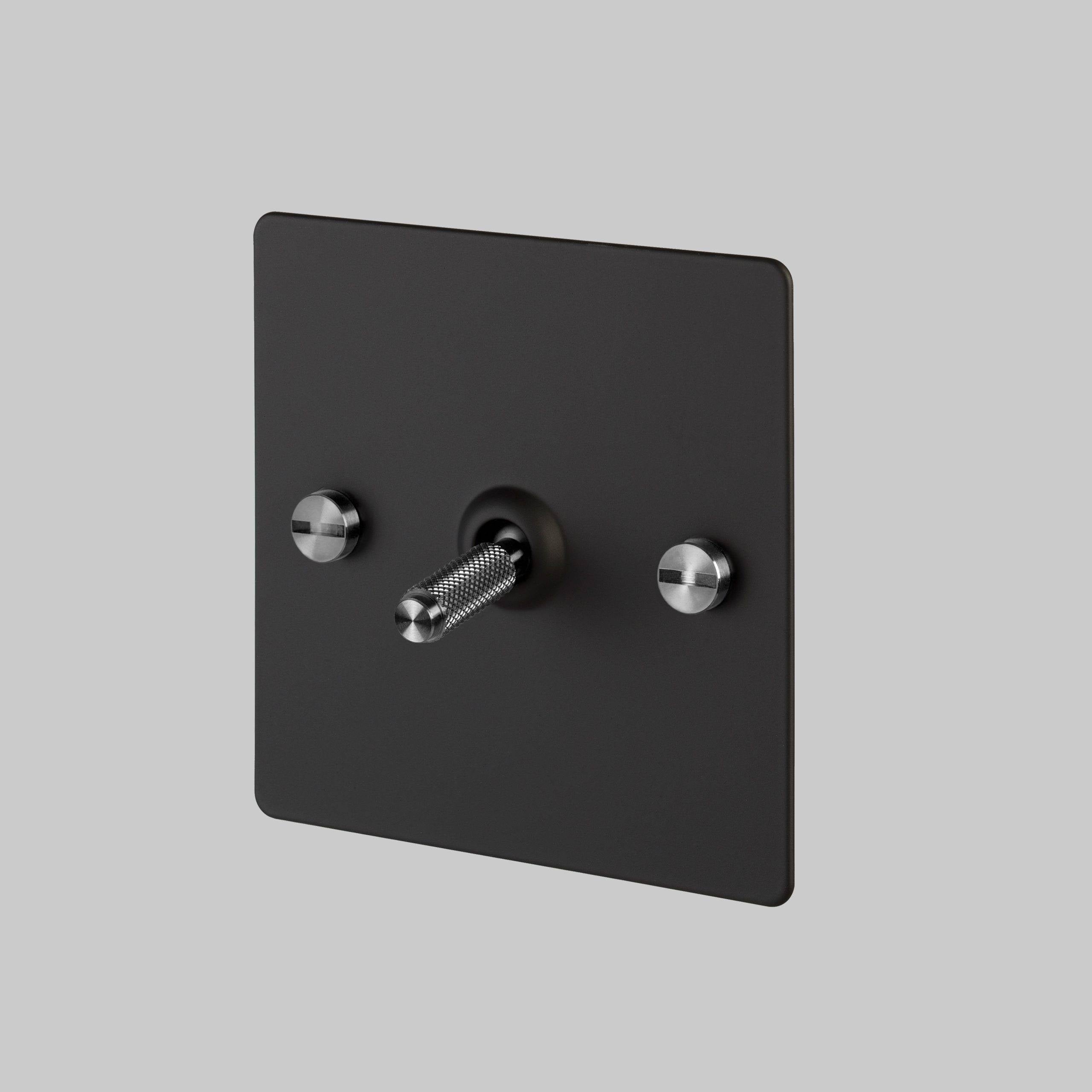 Buster + Punch 1G Toggle Intermediate 3-Way - Cross Knurl - Black