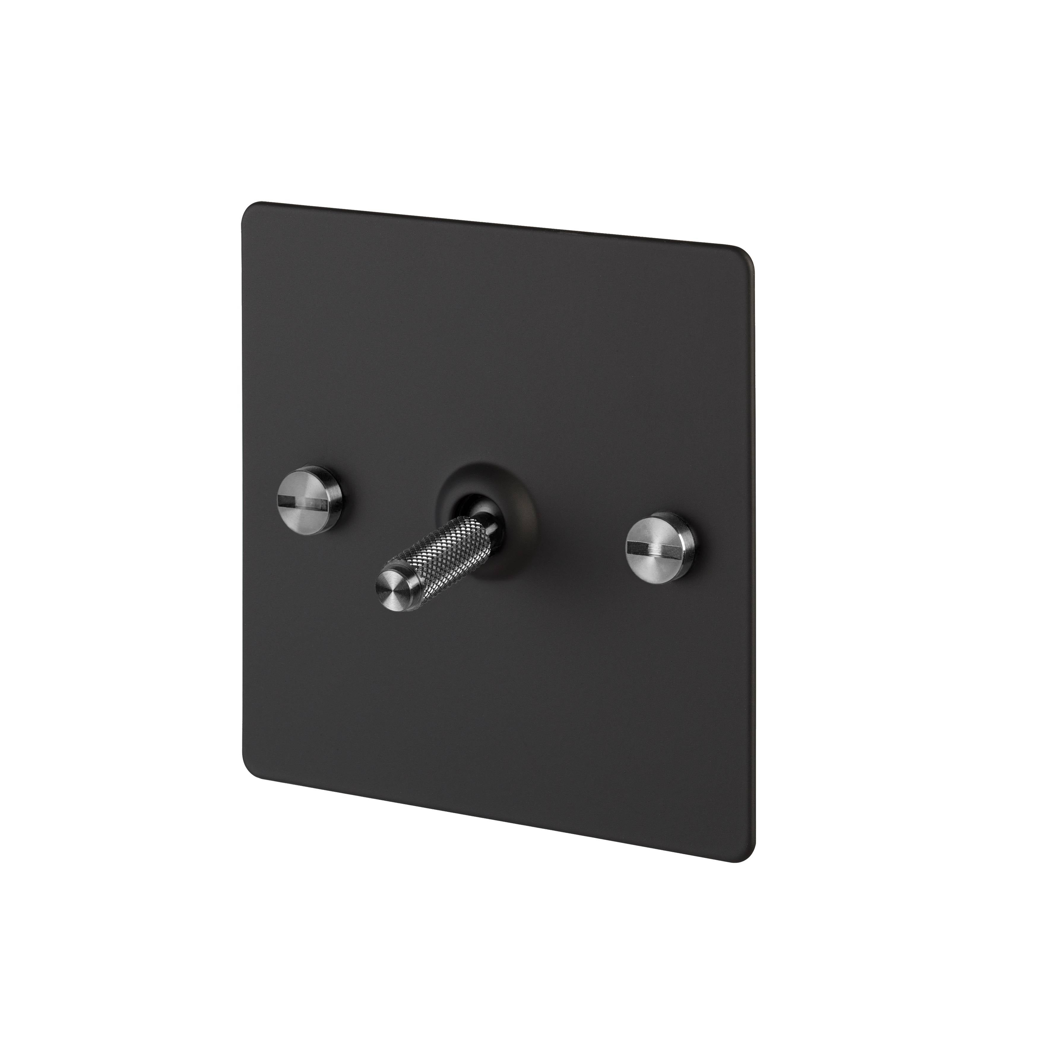 Buster + Punch 1G Toggle Intermediate 3-Way - Cross Knurl - Black