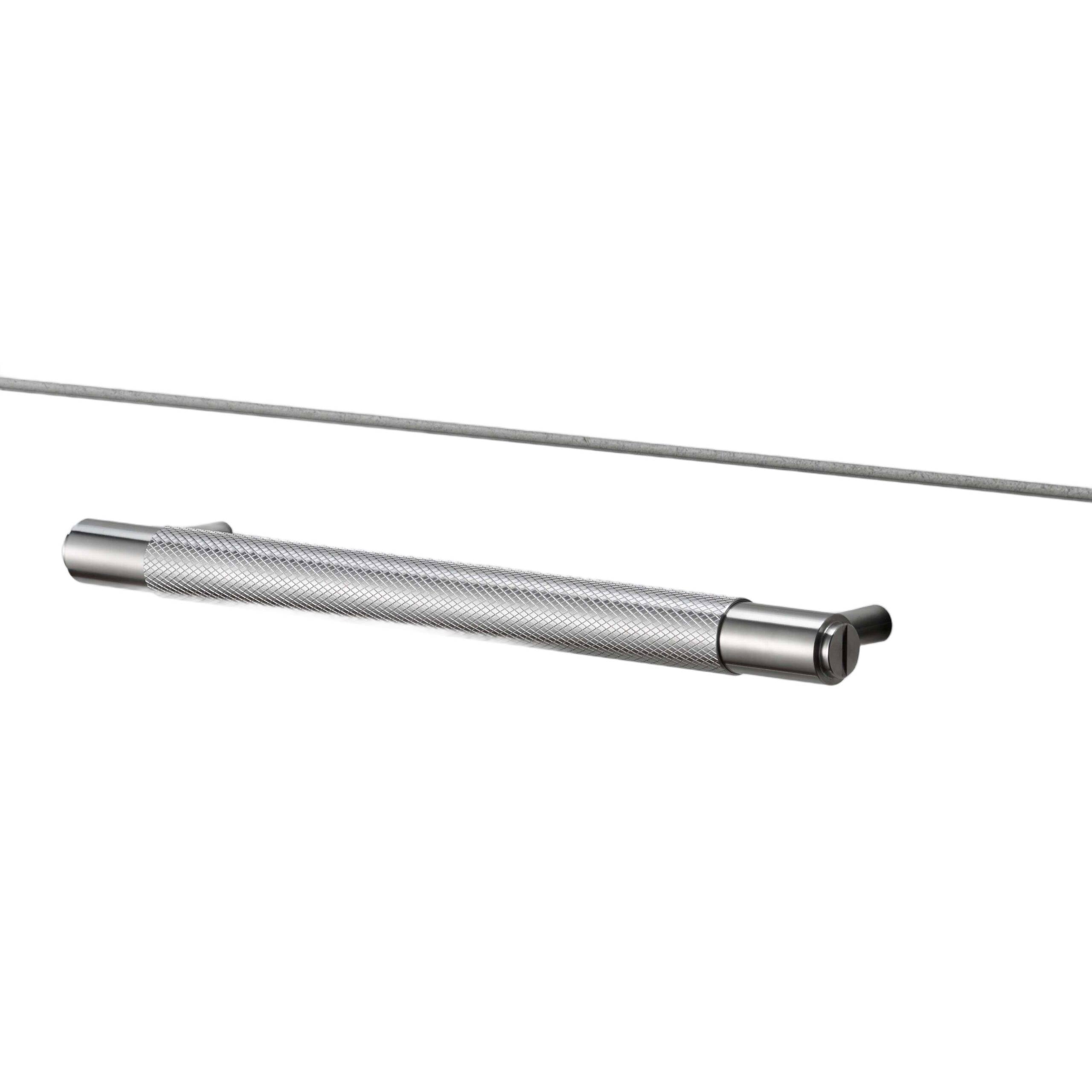 Buster + Punch Pull Bar - Cross Knurl - Small