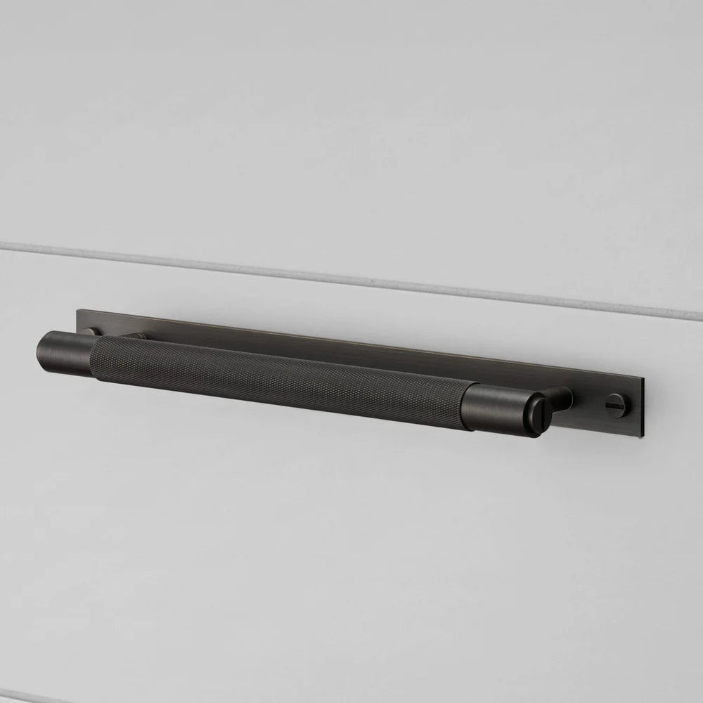 Buster + Punch Pull Bar - Plate - Cross Knurl - Small