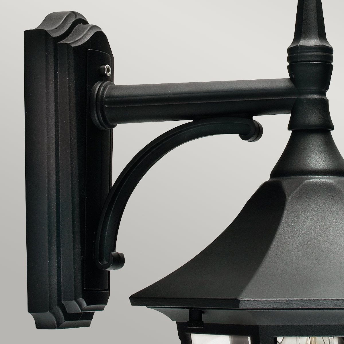 Norlys Valencia Single Down Lantern - Black