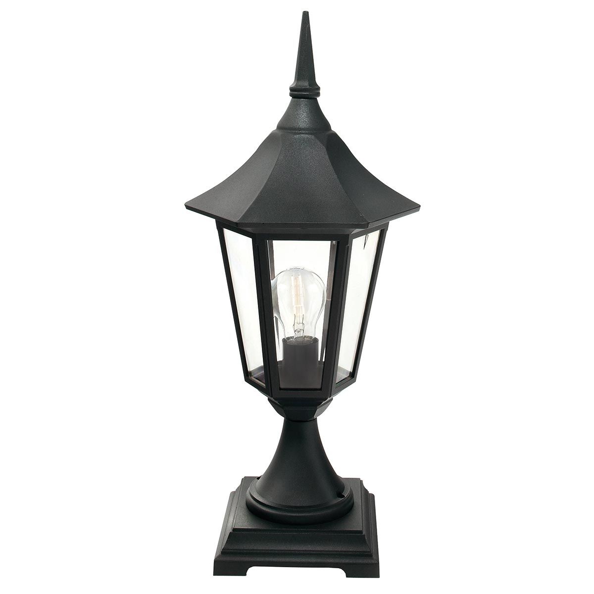 Norlys Valencia Single Pedestal - Black