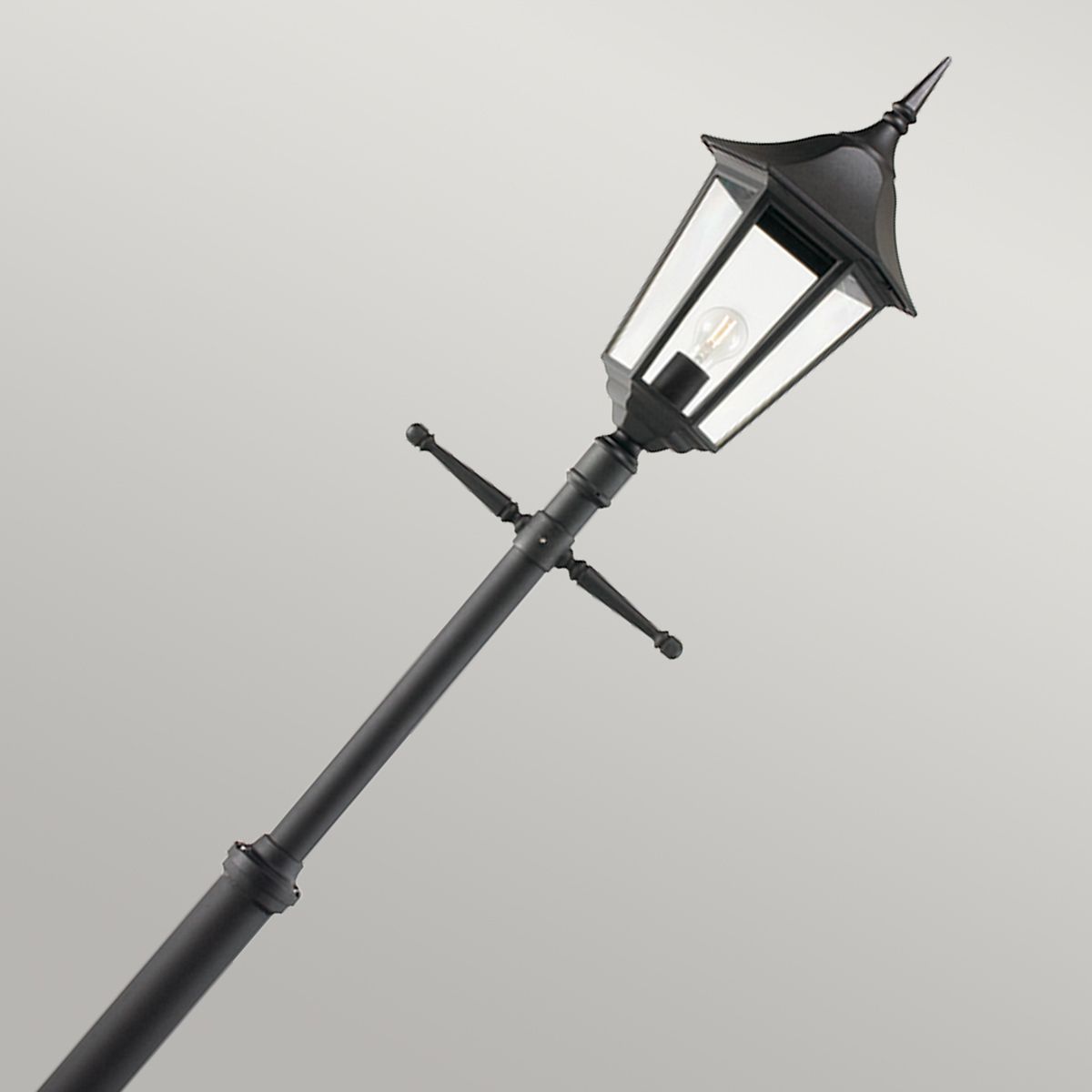 Norlys Valencia Grande Single Signal Post - Black
