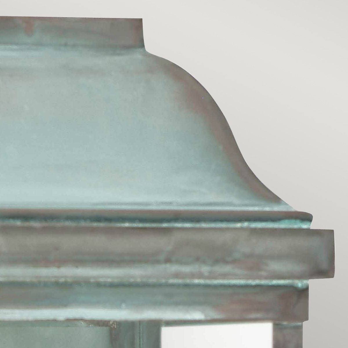 Elstead Victoria Single Wall Lantern - Verdigris