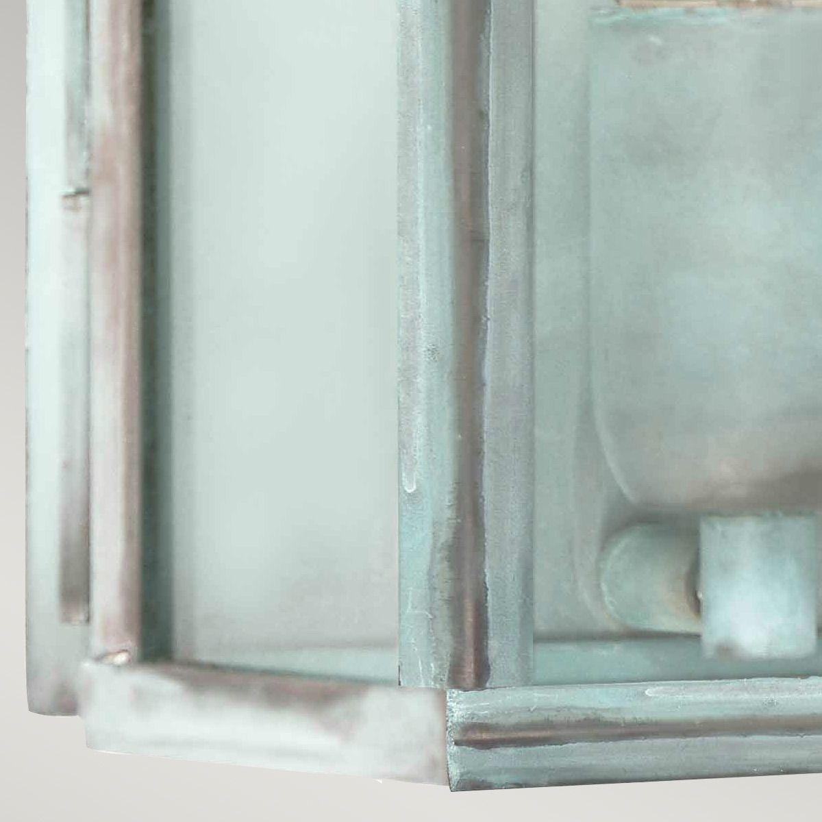 Elstead Victoria Single Wall Lantern - Verdigris