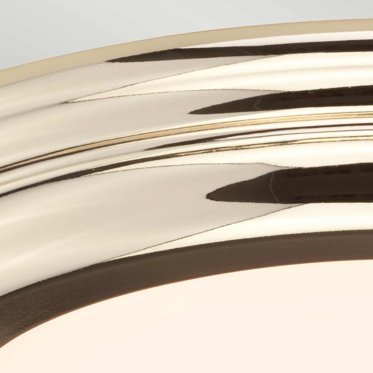 Elstead Welland Single Bathroom Flush Fitting - Polished Brass