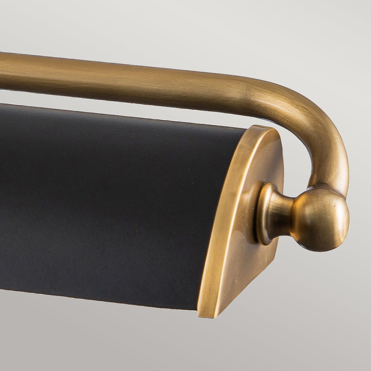 Elstead Winchfield 4 Light Large Picture Light - Aged Brass & Matte Black