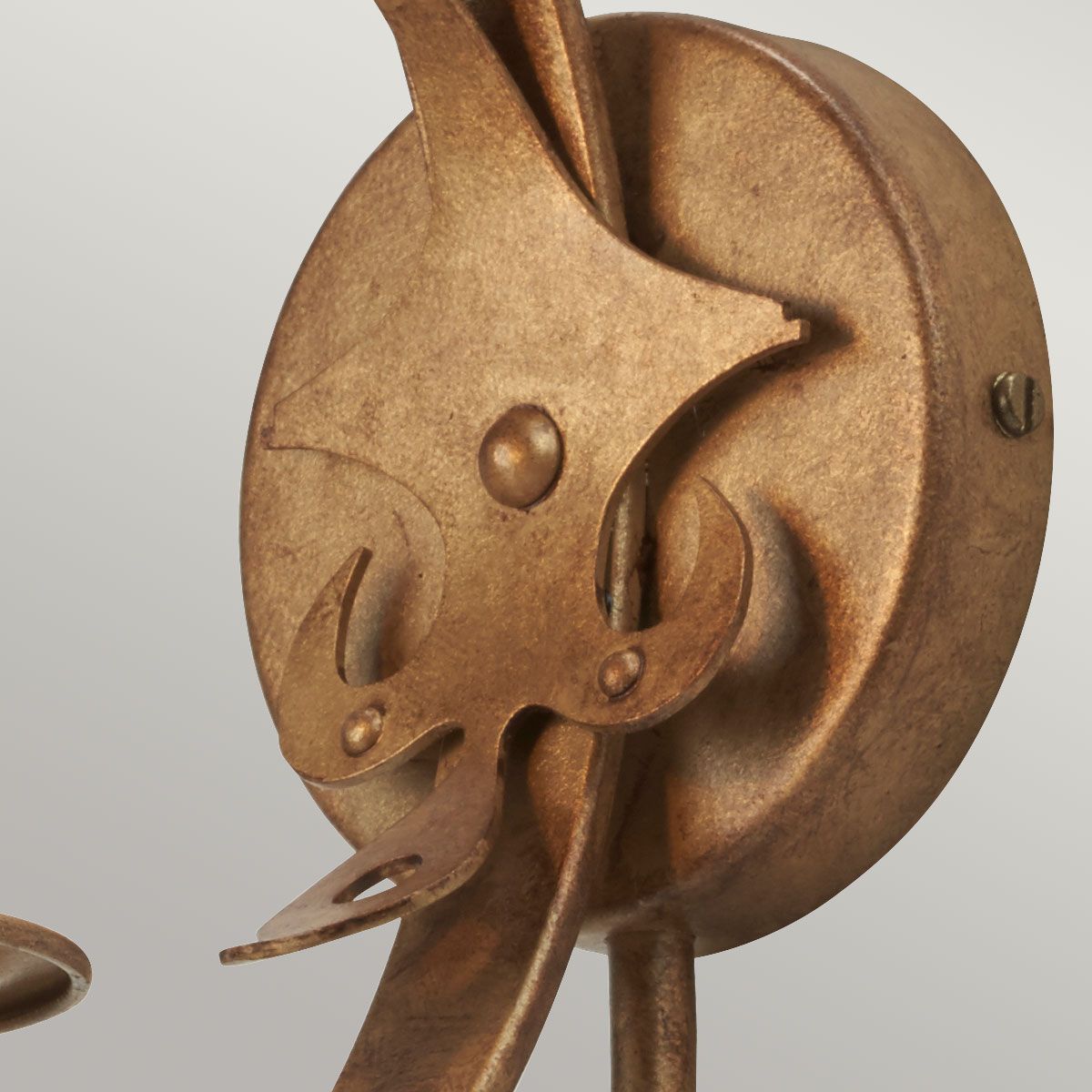 Elstead Windsor Single Wall Light - Gold Patina