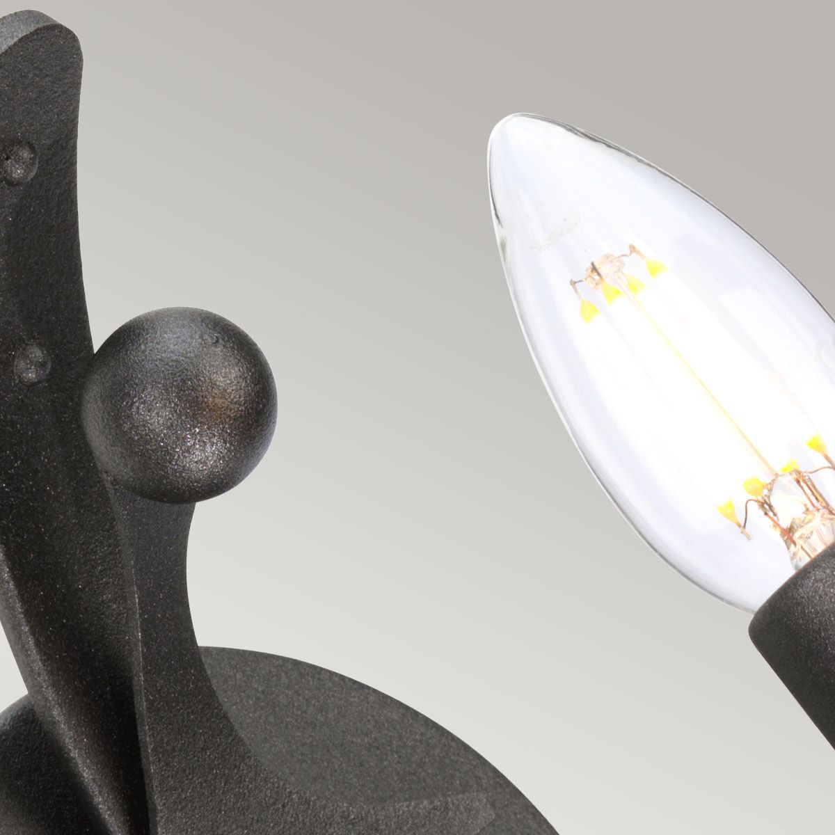 Elstead Windsor Single Wall Light - Graphite