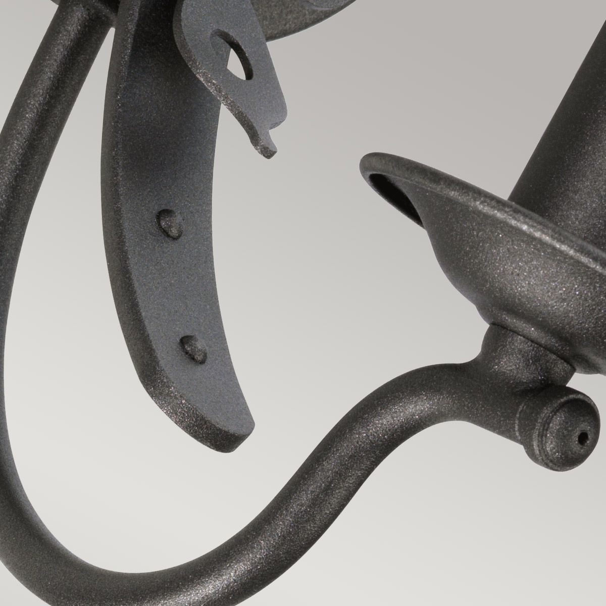 Elstead Windsor Single Wall Light - Graphite