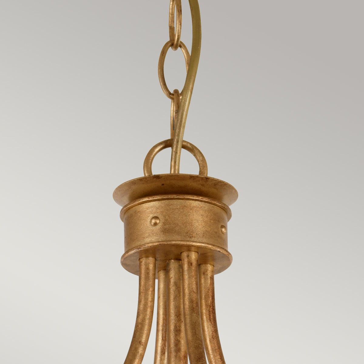 Elstead Windsor 4 Light Pendant - Gold Patina