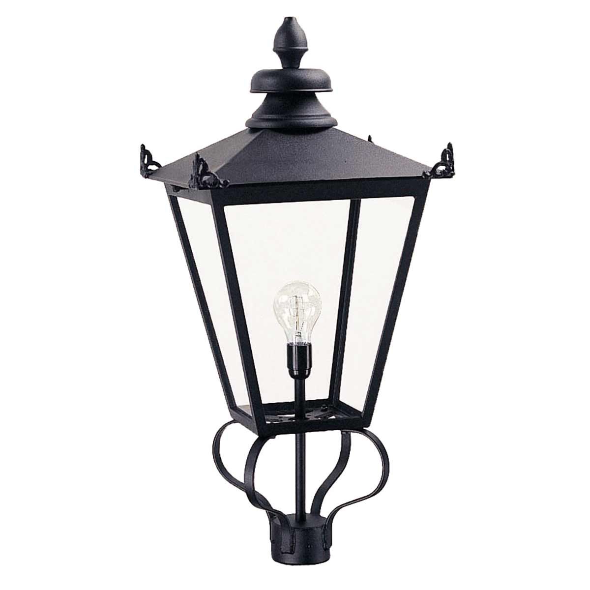Elstead Wilmslow Single Lantern Head - Black - Head Only