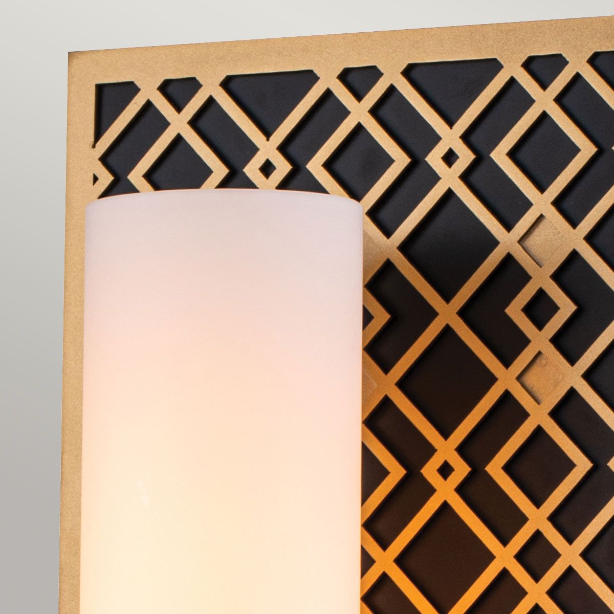 Elstead Ziggy 1 Light Wall Light - Lacquered Gold